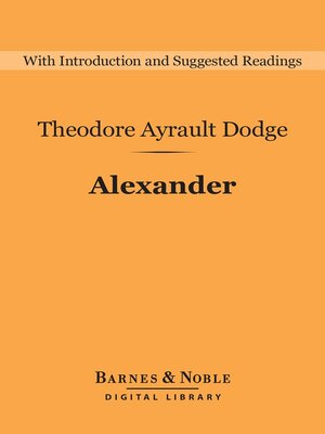 cover image of Alexander (Barnes & Noble Digital Library)